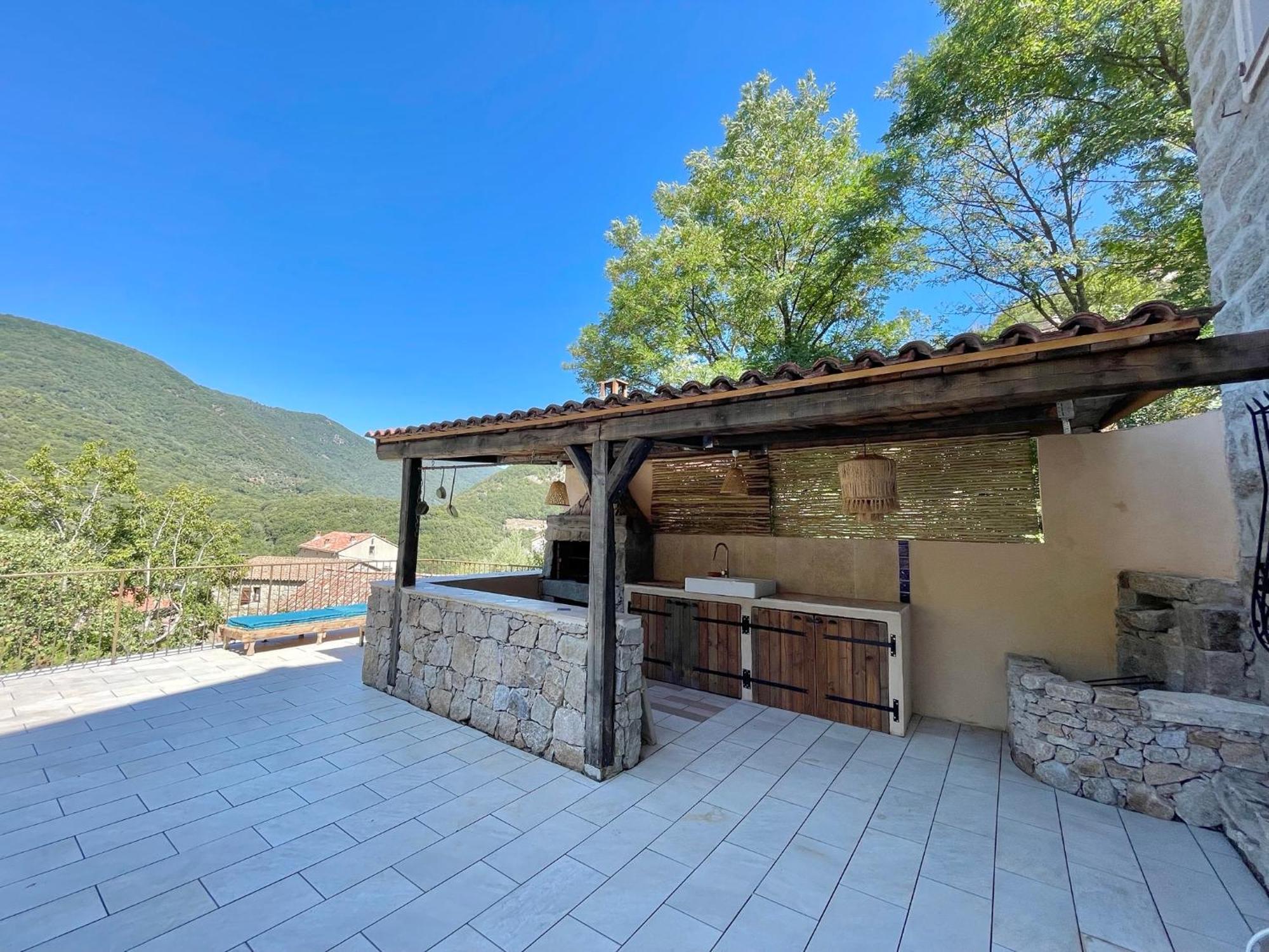 Casa Arena Authentique Maison De Village Avec Piscine Au Coeur De L'Alta Rocca - Zoza Zewnętrze zdjęcie