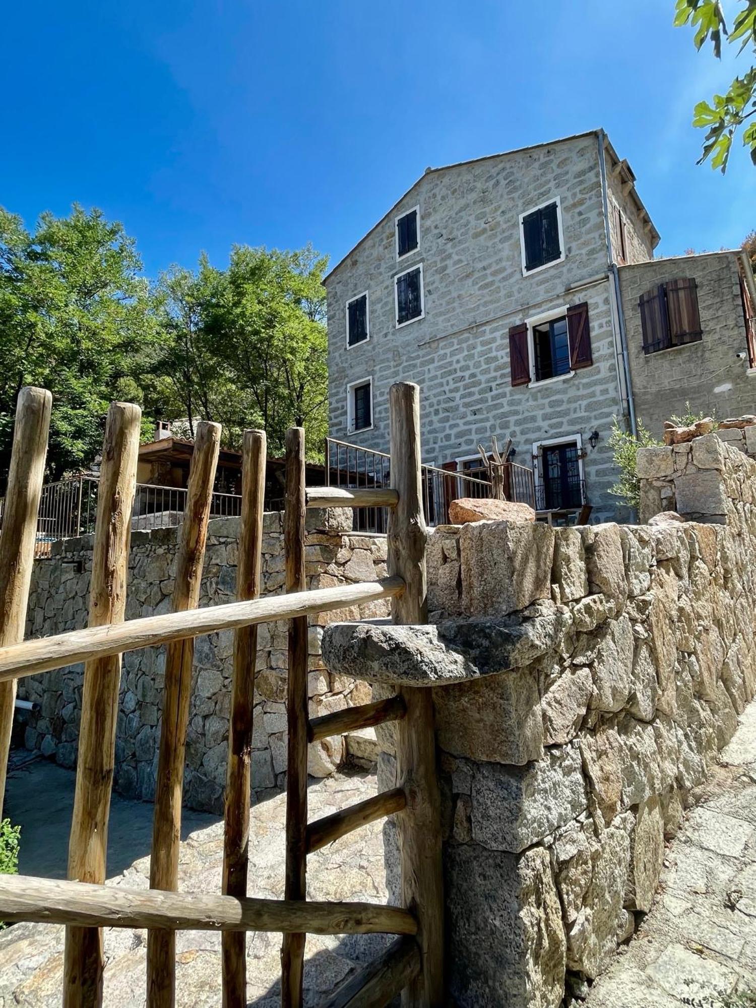 Casa Arena Authentique Maison De Village Avec Piscine Au Coeur De L'Alta Rocca - Zoza Zewnętrze zdjęcie