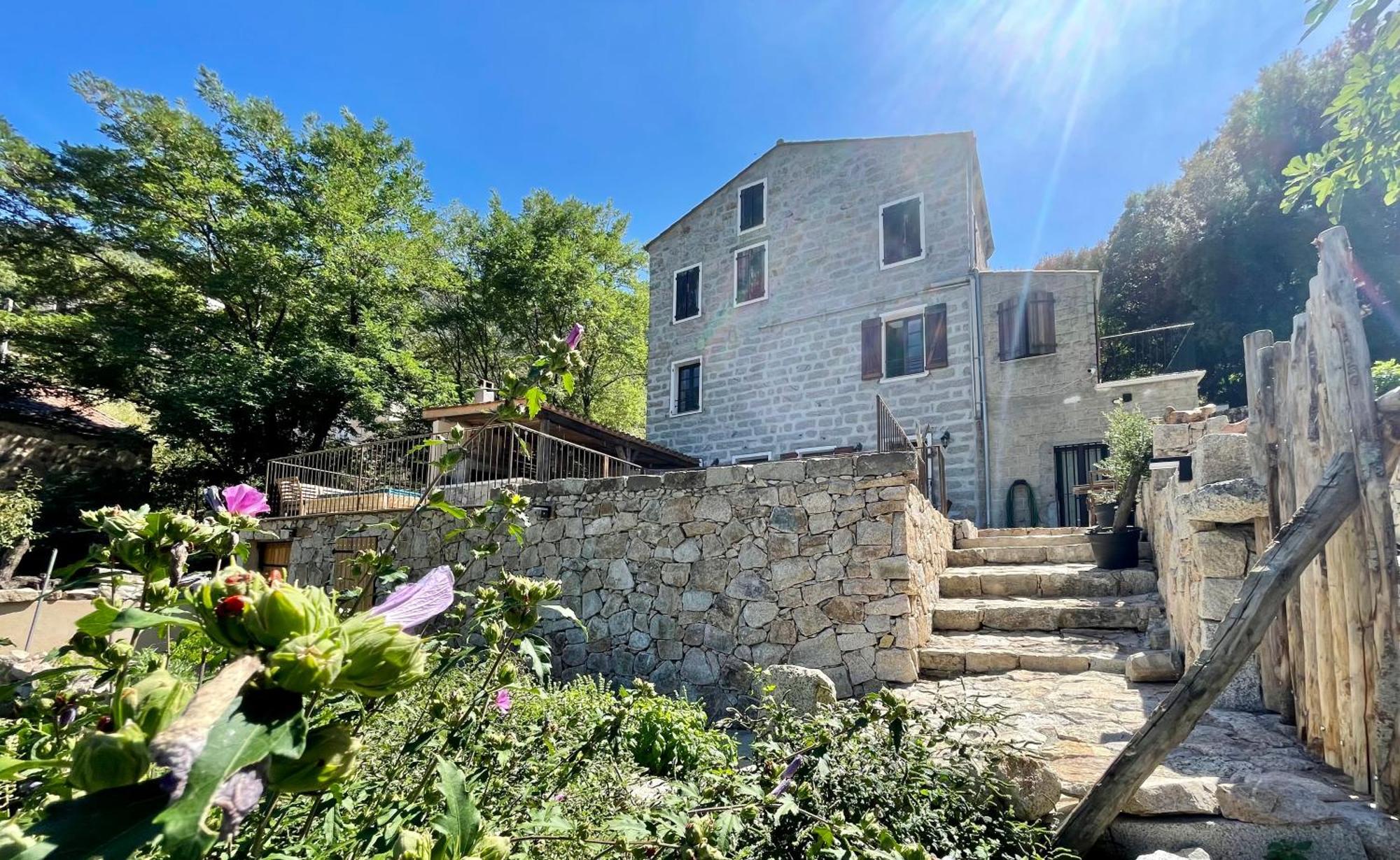 Casa Arena Authentique Maison De Village Avec Piscine Au Coeur De L'Alta Rocca - Zoza Zewnętrze zdjęcie