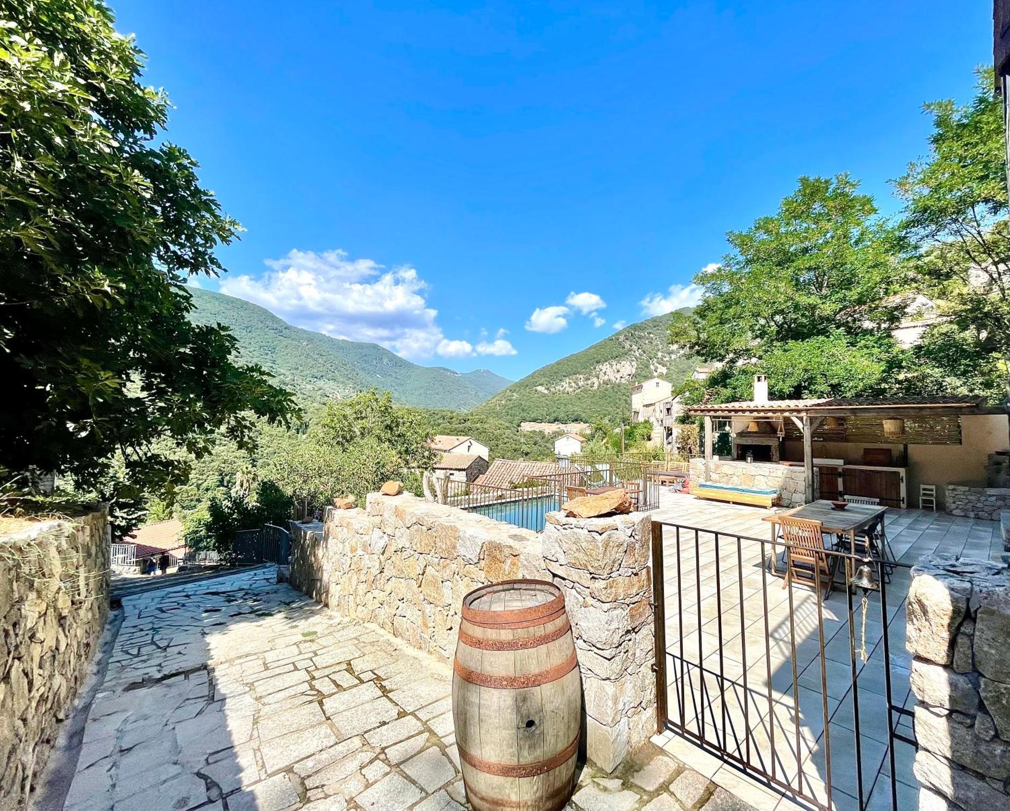 Casa Arena Authentique Maison De Village Avec Piscine Au Coeur De L'Alta Rocca - Zoza Zewnętrze zdjęcie