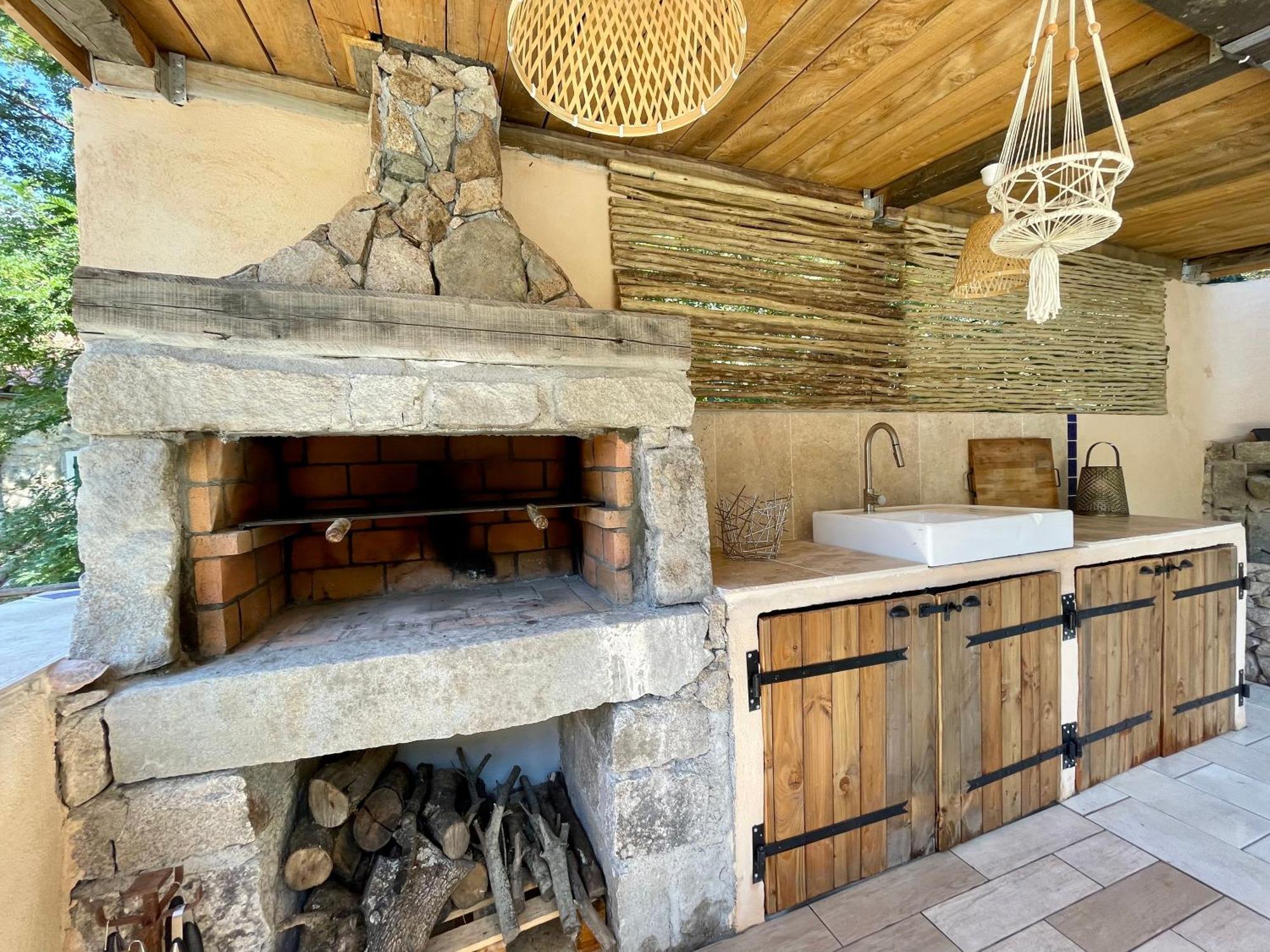 Casa Arena Authentique Maison De Village Avec Piscine Au Coeur De L'Alta Rocca - Zoza Zewnętrze zdjęcie