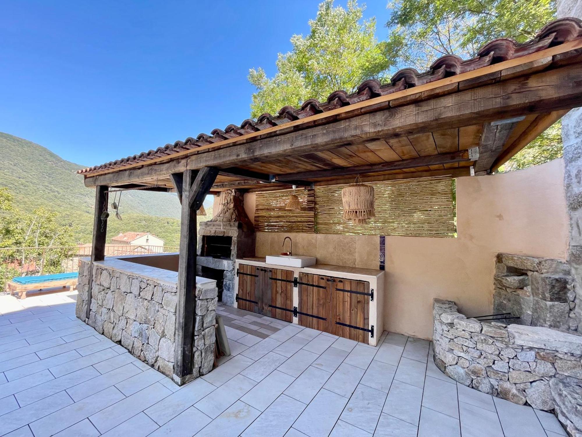 Casa Arena Authentique Maison De Village Avec Piscine Au Coeur De L'Alta Rocca - Zoza Zewnętrze zdjęcie