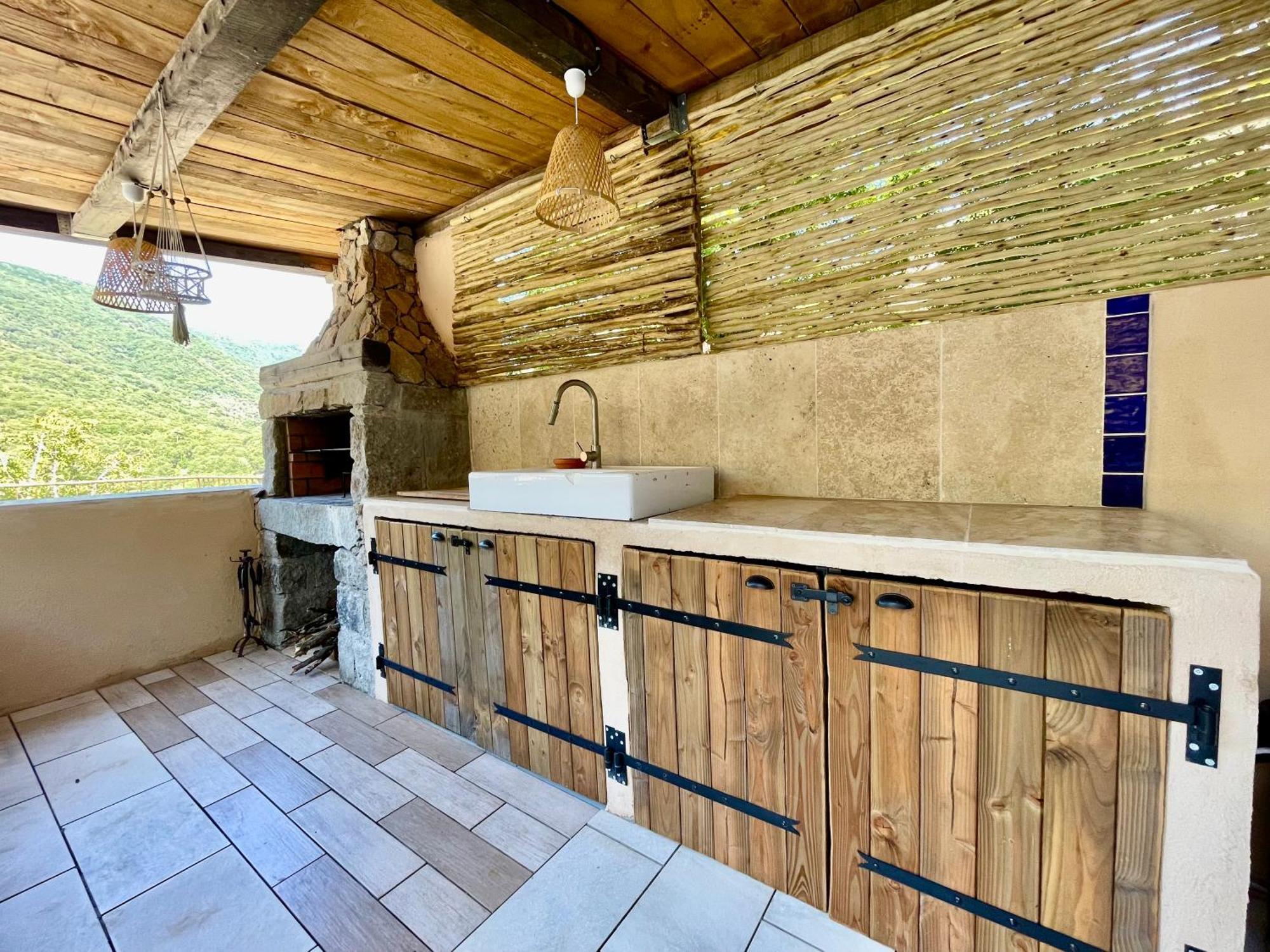 Casa Arena Authentique Maison De Village Avec Piscine Au Coeur De L'Alta Rocca - Zoza Zewnętrze zdjęcie