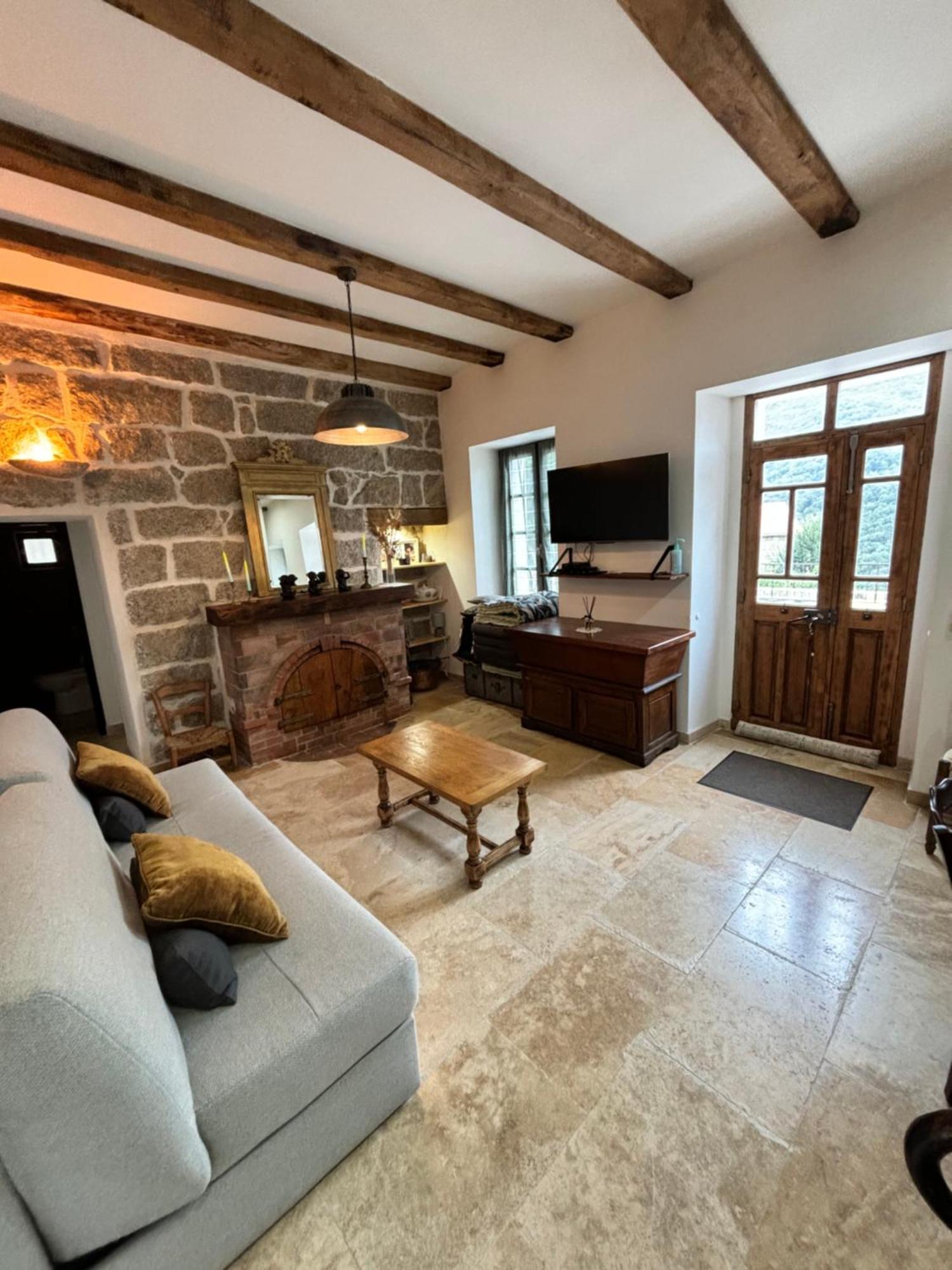Casa Arena Authentique Maison De Village Avec Piscine Au Coeur De L'Alta Rocca - Zoza Zewnętrze zdjęcie